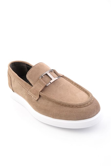 Kum Hakiki Deri Erkek Loafer Ayakkabı E01697000302