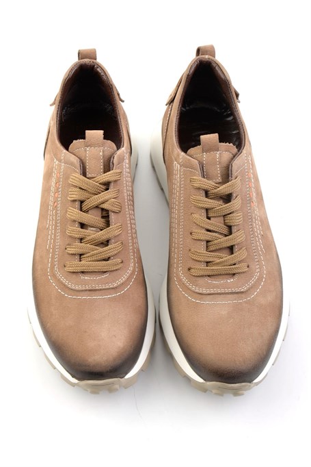 Kum Hakiki Deri Erkek Sneaker E01011034701