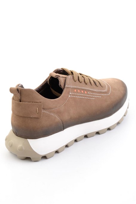 Kum Hakiki Deri Erkek Sneaker E01011034701