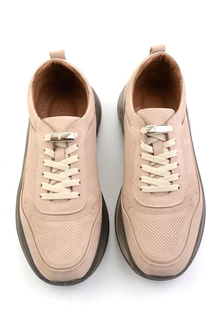Kum Hakiki Deri Erkek Sneaker E01018250501