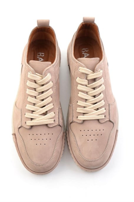 Kum Hakiki Deri Erkek Sneaker E01396022601