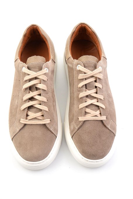 Kum Hakiki Deri Erkek Sneaker E01595327502