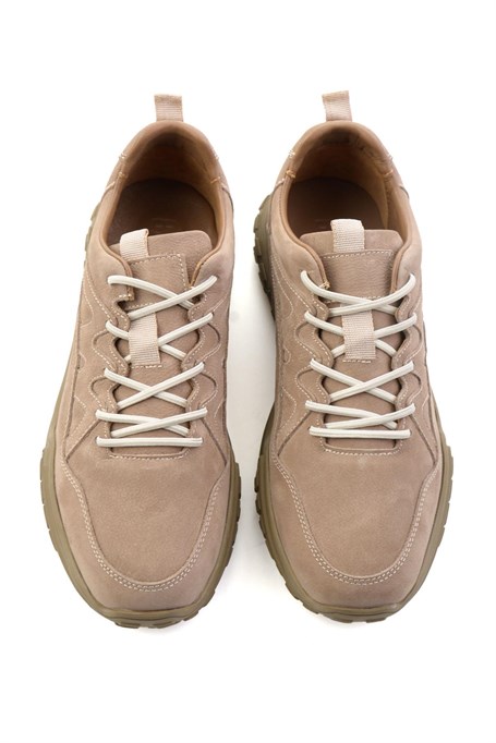 Kum Nubuk Hakiki Deri Erkek Sneaker E01018272001
