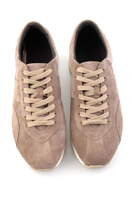 Kum Süet Hakiki Deri Erkek Sneaker E01589612102