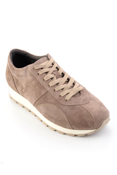 Kum Süet Hakiki Deri Erkek Sneaker E01589612102