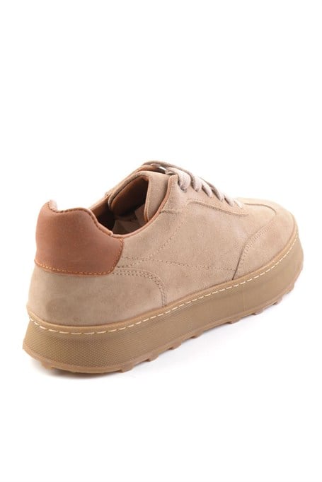 Kum Süet Hakiki Deri Erkek Sneaker E01774004802