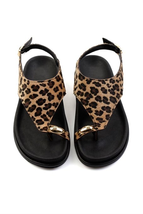 Leopar  Kadın Sandalet K05503260104
