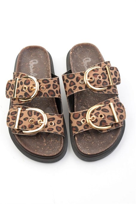 Leopar  Kadın Terlik K04688002872