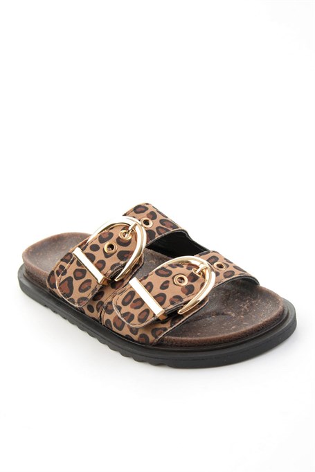 Leopar  Kadın Terlik K04688002872