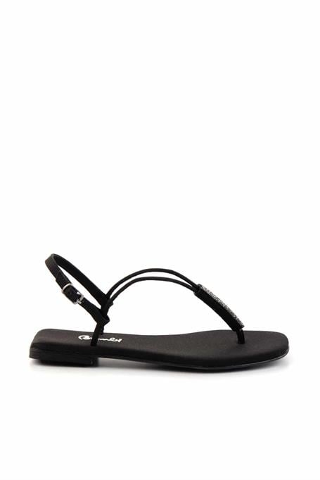 Mat Siyah  Kadın Sandalet K05137031038