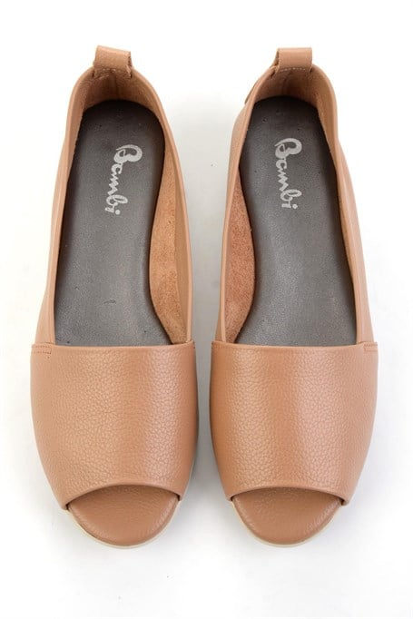Mat Taba Hakiki Deri Kadın Espadril K01582664003