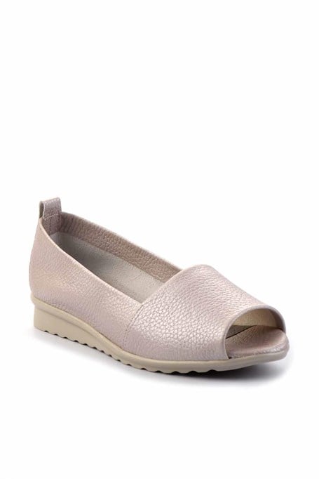 Mat Vizon Hakiki Deri Kadın Espadril K01582664003