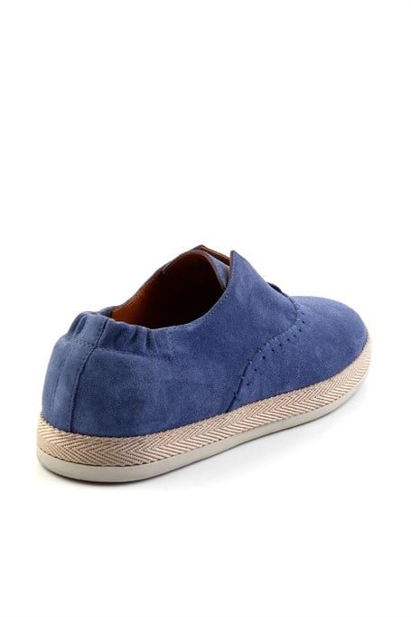Mavi Hakiki Deri Erkek Espadril E01901361102