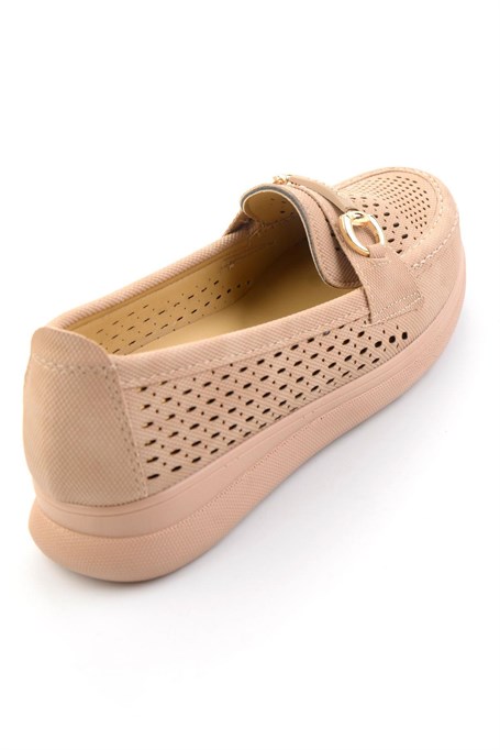 Nude  Kadın Loafer Ayakkabı K01536104637