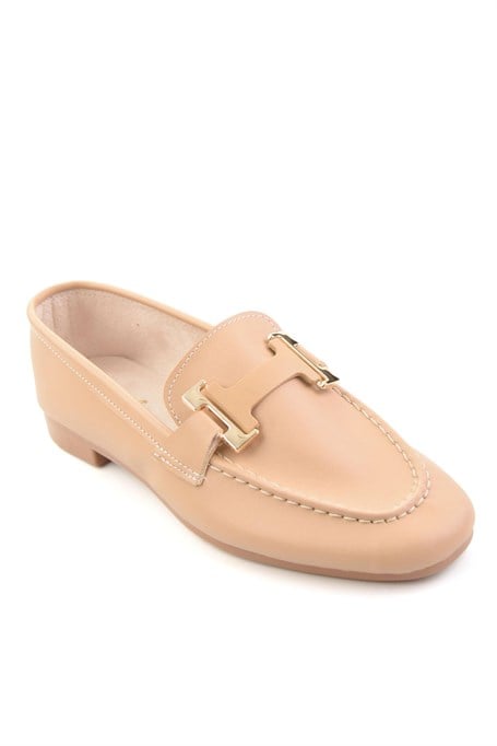 Nude  Kadın Loafer Ayakkabı K01688012209