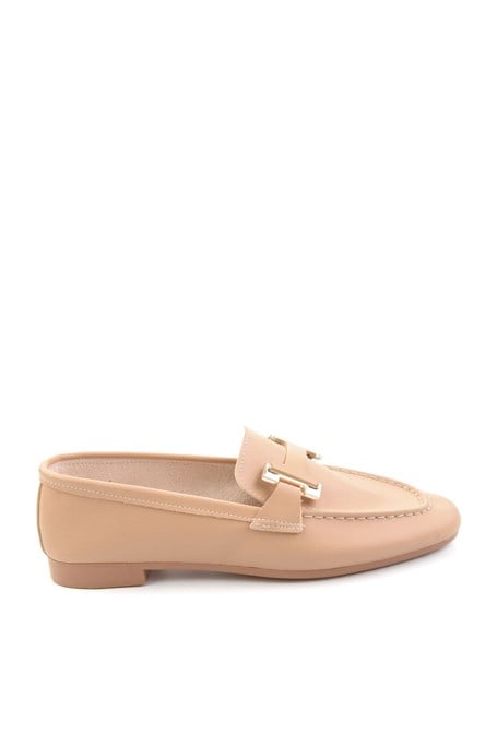Nude  Kadın Loafer Ayakkabı K01688012209