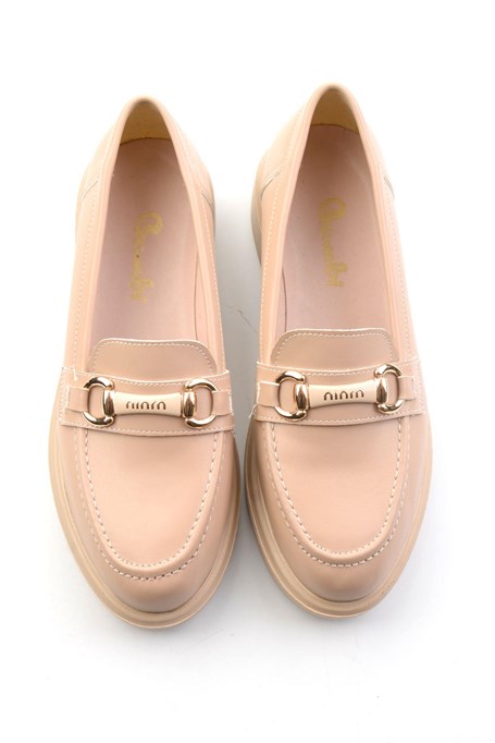 Nude  Kadın Loafer Ayakkabı K01714130009