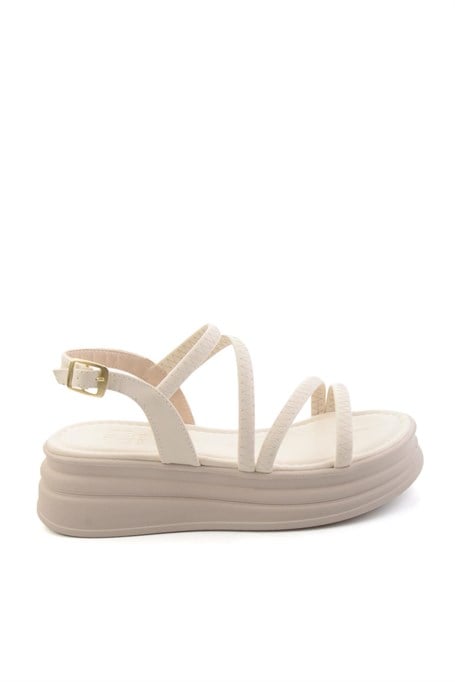 Nude  Kadın Sandalet K05404066009