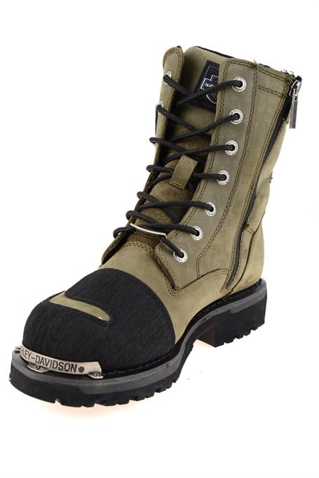 Olive Hakiki Deri Erkek Bot & Bootie HD1777055203