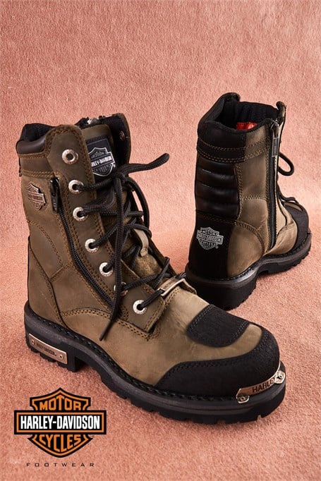 Olive Hakiki Deri Kadın Bot & Bootie HD0777032103