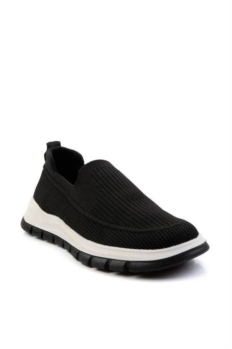 Siyah Beyaz  Erkek Sneaker E01175524382