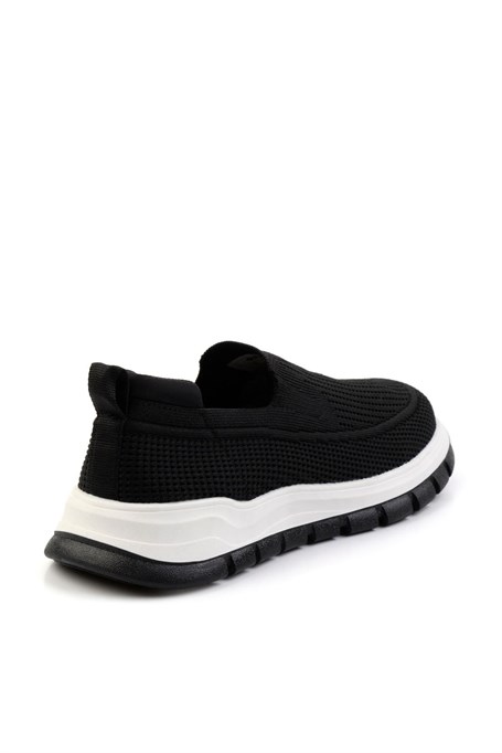 Siyah Beyaz  Erkek Sneaker E01175524382