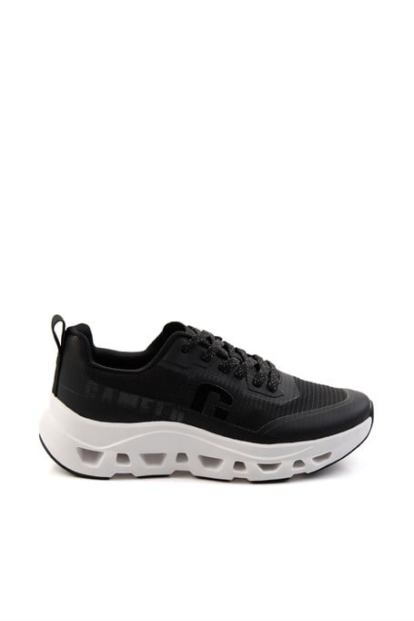Siyah Beyaz  Kadın Sneaker K01175563082
