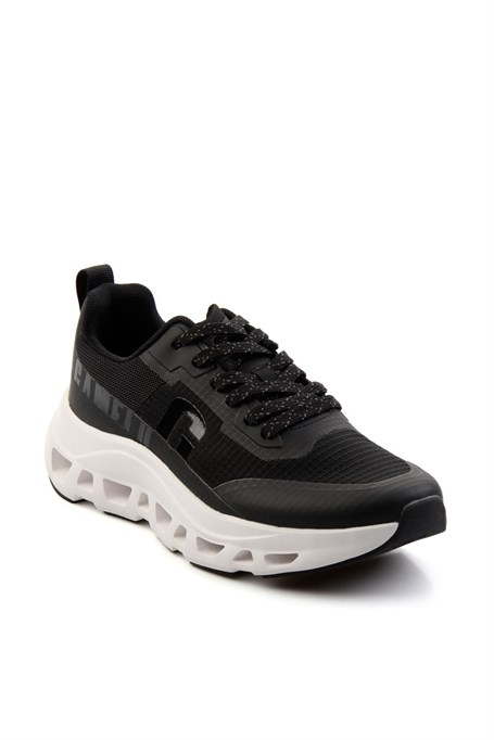 Siyah Beyaz  Kadın Sneaker K01175563082