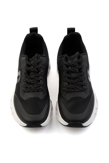 Siyah Beyaz  Kadın Sneaker K01175563082