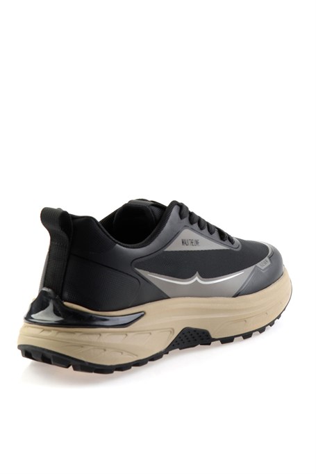 Siyah Gri  Erkek Sneaker E01175526122