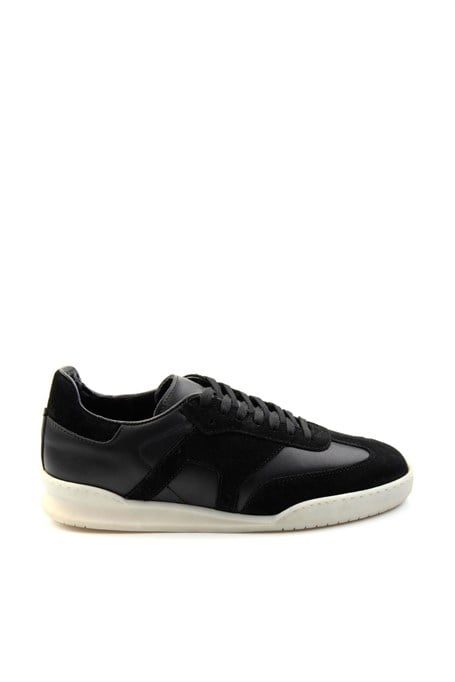 Siyah Hakiki Deri Erkek Sneaker E01442500102