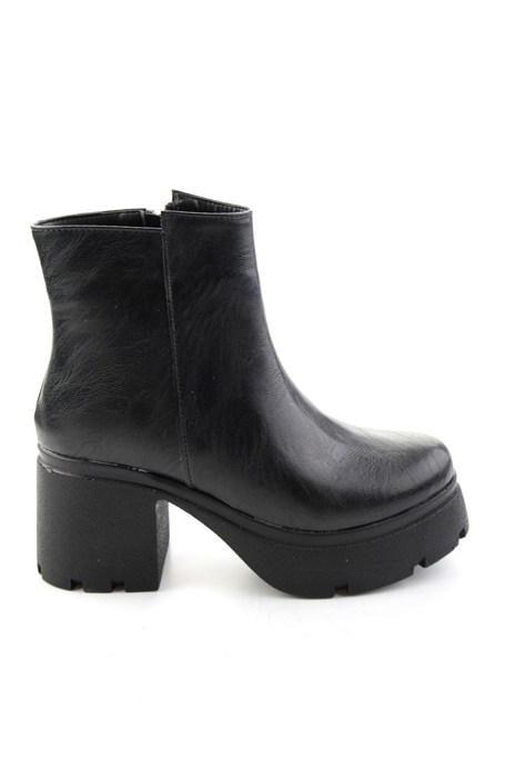 Siyah  Kadın Bot & Bootie K02002168009