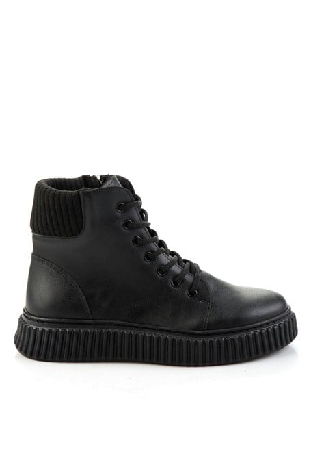 Siyah  Kadın Bot & Bootie K02138050809
