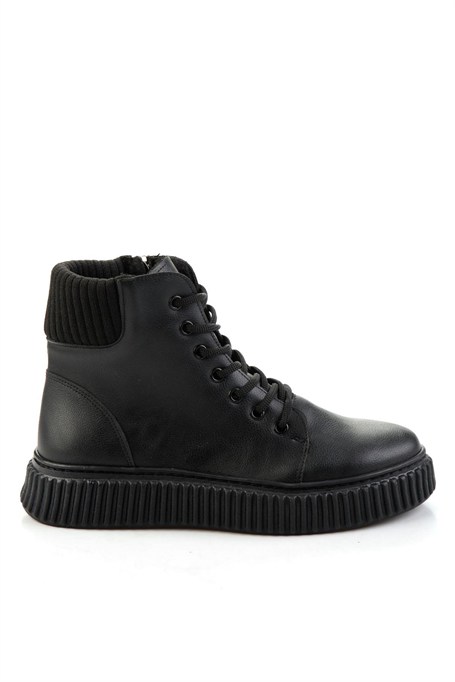 Siyah  Kadın Bot & Bootie K02138050809