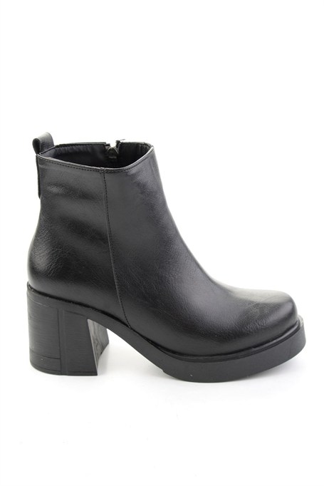 Siyah  Kadın Bot & Bootie K02140433809