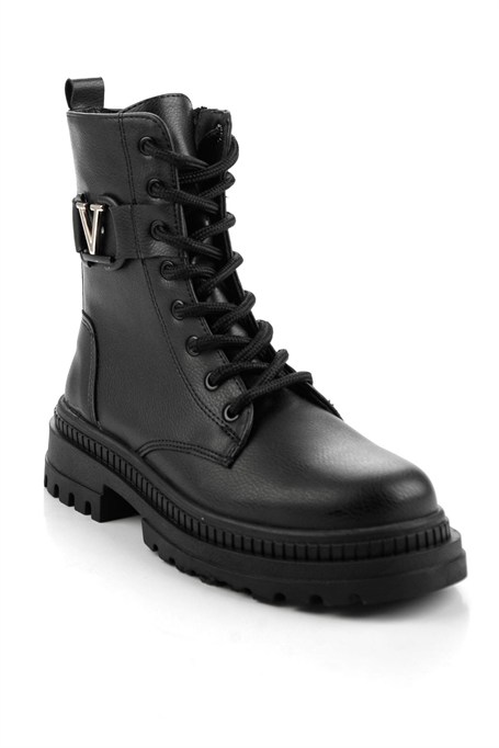 Siyah  Kadın Bot & Bootie K02179521209