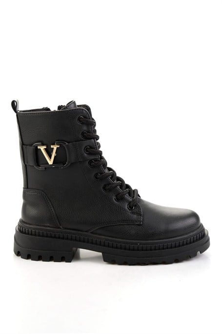 Siyah  Kadın Bot & Bootie K02179521209