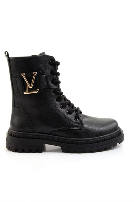 Siyah  Kadın Bot & Bootie K02179521309