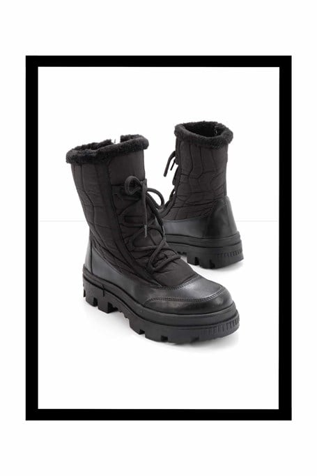 Siyah  Kadın Bot & Bootie K02179744167
