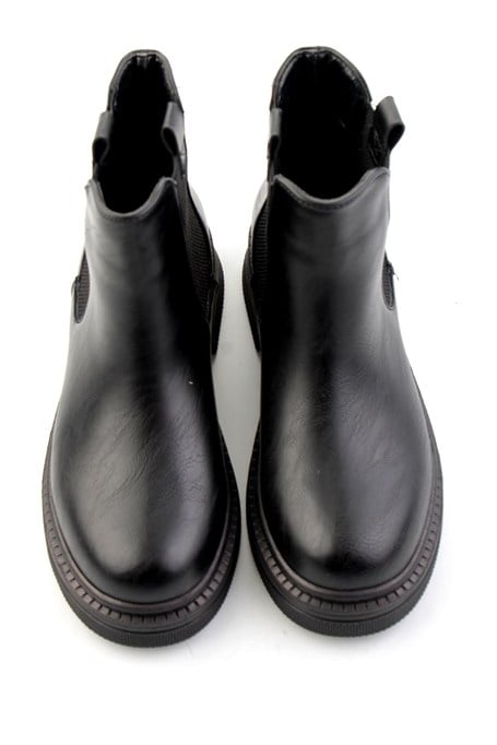 Siyah  Kadın Bot & Bootie K02216021109