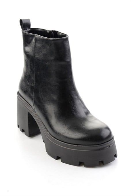 Siyah  Kadın Bot & Bootie K02391085109