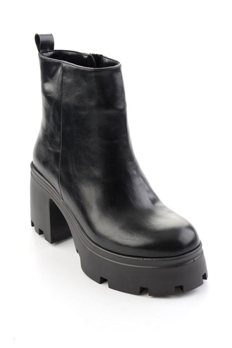 Siyah  Kadın Bot & Bootie K02391085109