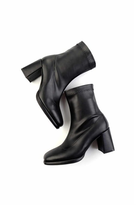 Siyah  Kadın Bot & Bootie K02527291209