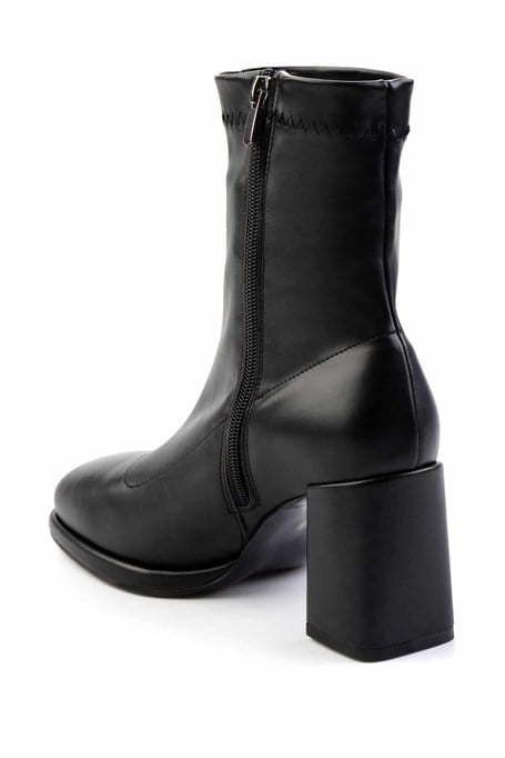 Siyah  Kadın Bot & Bootie K02527291209