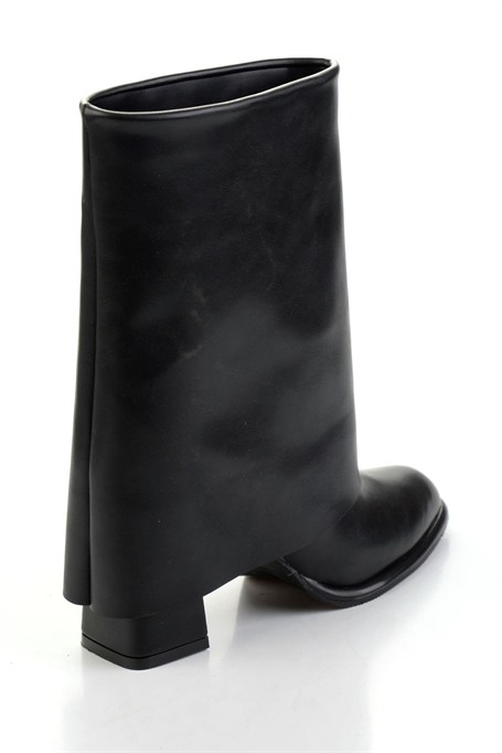 Siyah  Kadın Bot & Bootie K02565070409