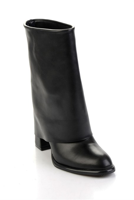 Siyah  Kadın Bot & Bootie K02565070409