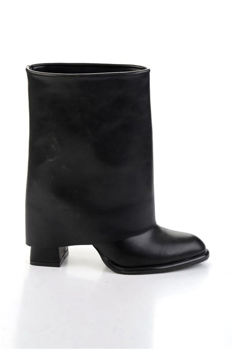 Siyah  Kadın Bot & Bootie K02565070409