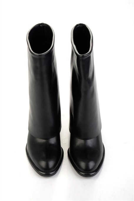 Siyah  Kadın Bot & Bootie K02565070409
