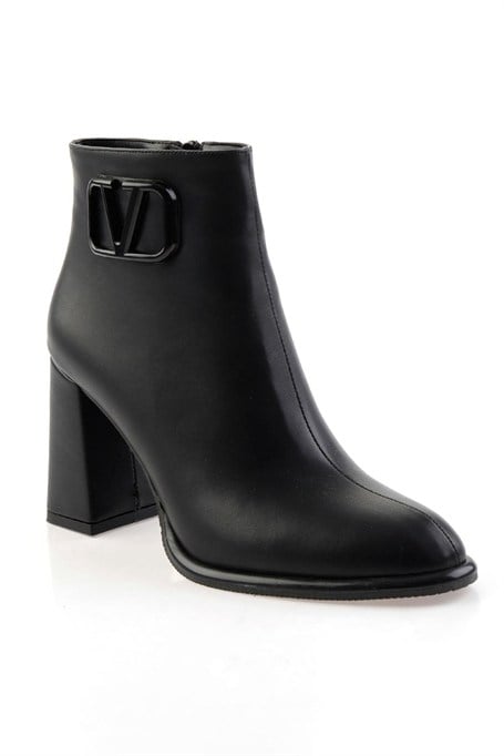 Siyah  Kadın Bot & Bootie K02565070509