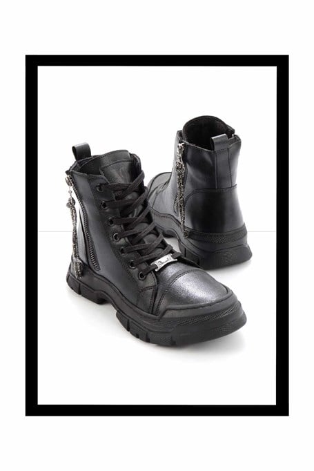 Siyah  Kadın Bot & Bootie K02566008009